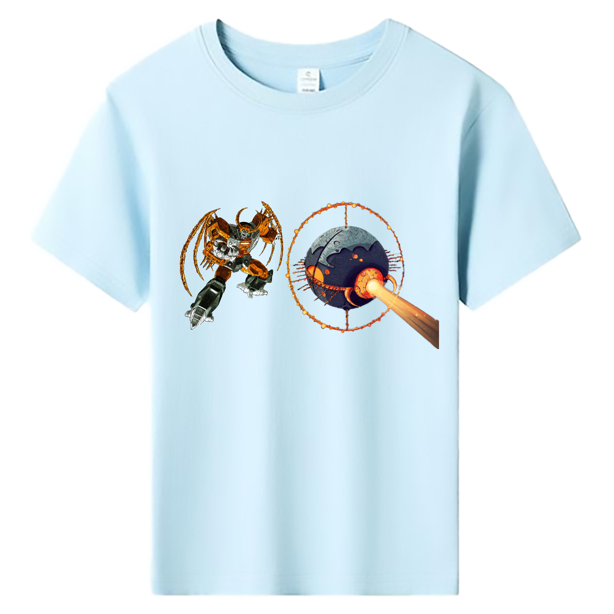 （画像用）  綿100％キッズTシャツ（フロントプリント）